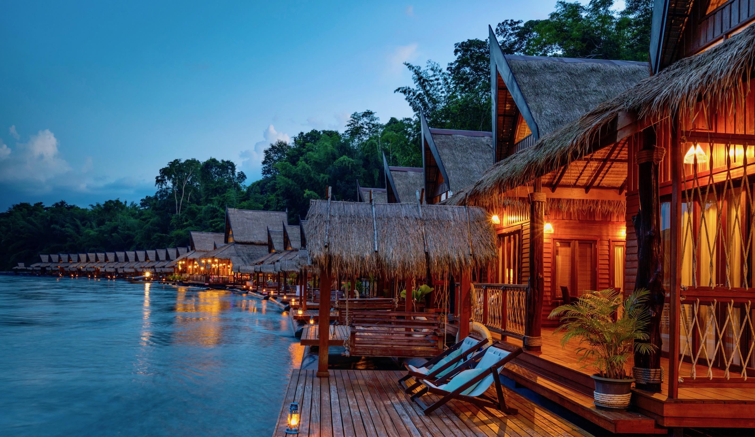 The Float House River Kwai Hotel Ban Huai Maenam Noi Exterior foto