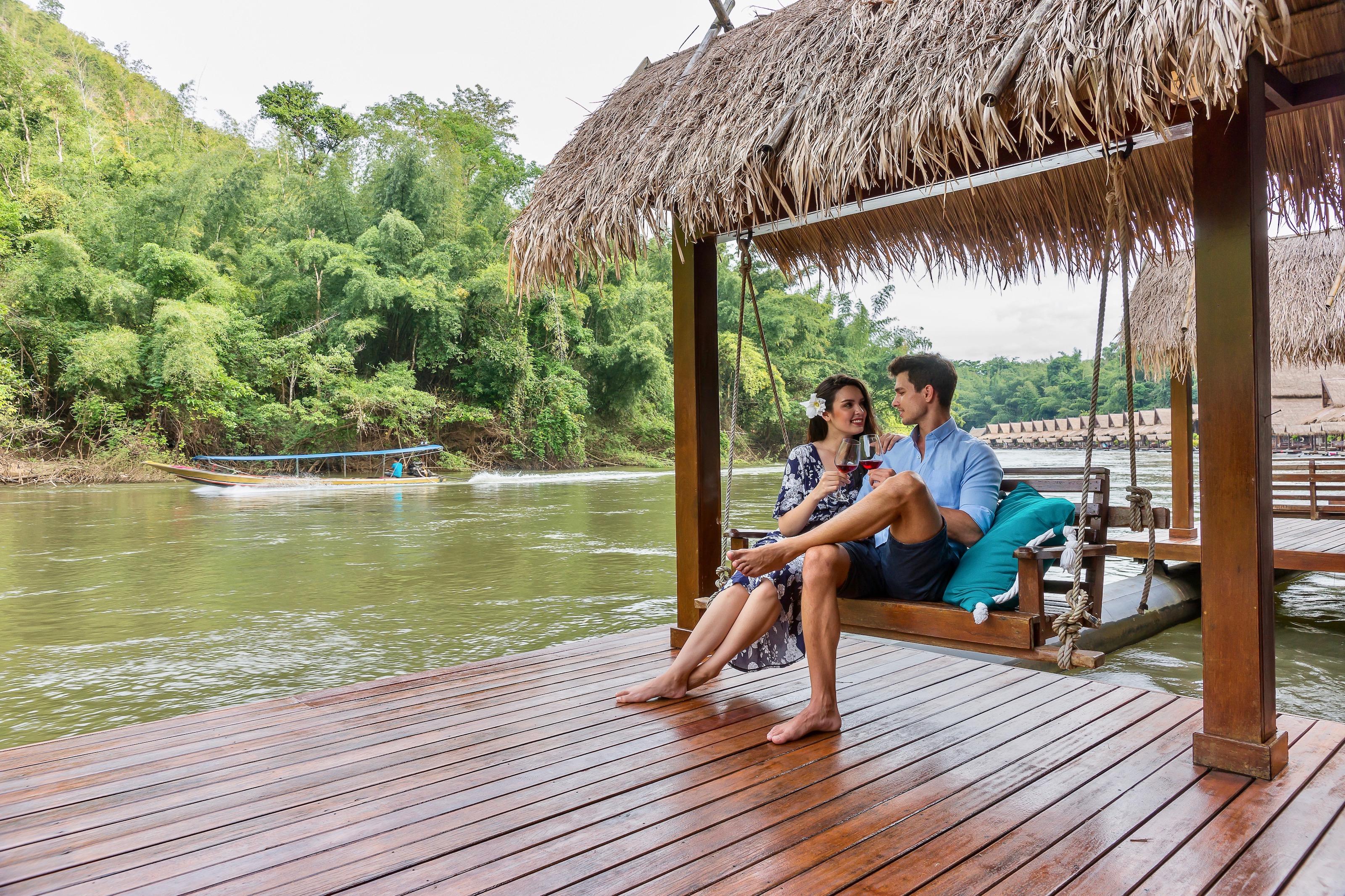 The Float House River Kwai Hotel Ban Huai Maenam Noi Exterior foto